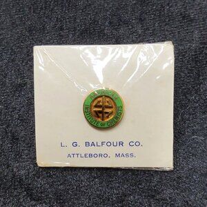 Vintage Collectible American Institute of Chemists lapel pin made by L.G. Balfou